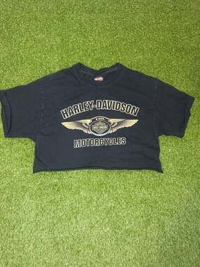 Cropped Harley Tee